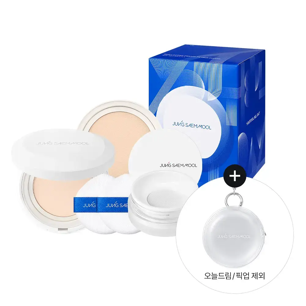 [프라이머,물결크림10ml 증정] 정샘물 프로래스팅 결핏 메쉬 쿠션(단품/기획) SPF50+ PA++++